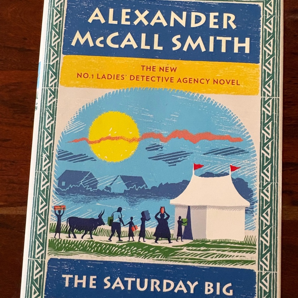 No 1 Ladies Detective Agency The Saturday Big Tent Wedding Party Hardback